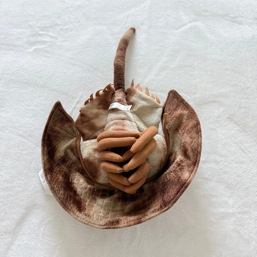 The Petting Zoo Horseshoe Crab Plush Kids Brown Sea Creature New